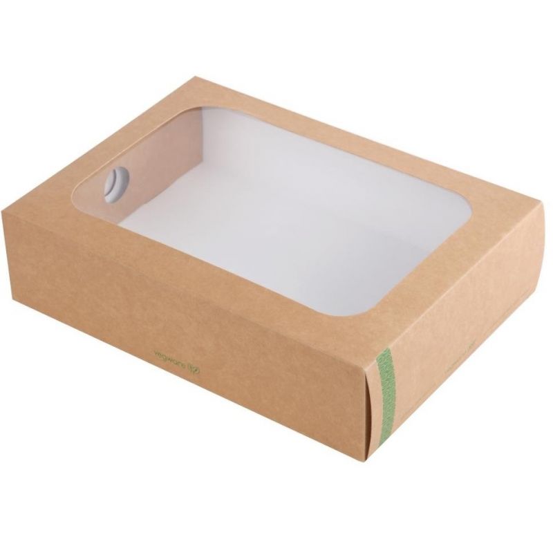 Vegware Compostable Kraft Platter Box Insert