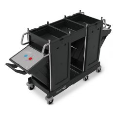 Numatic PRO-Matic PM22 Trolley C/W Swing-out Bins