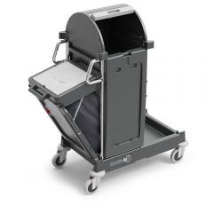 Numatic PRO-Matic PM10 Trolley C/W Swing-out Bin and Storage Hood