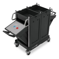 Numatic PRO-Matic PM12 Trolley C/W Swing-out Bins