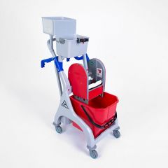 JanSan Vega Rapid Response Trolley Red