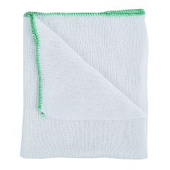 JanSan Stockinette Bleached Dishcloths Gre Green