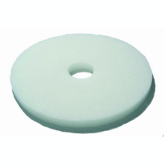 JanSan Floor Polishing Pads 11" White